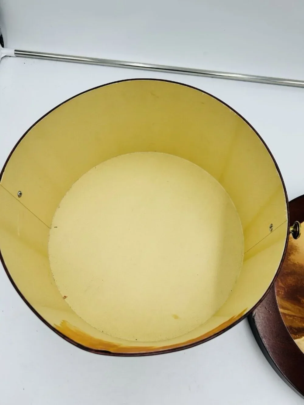 Imago Decorative Hat Box West Germany 12.5